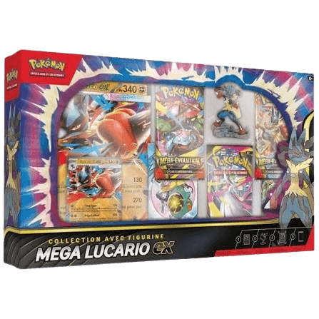 Coffret Figurine Mega Lucario Ex