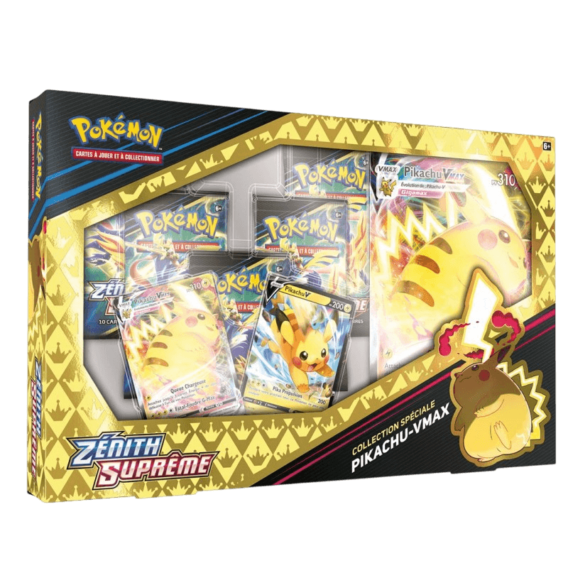 Coffret Pikachu V max Zénith Suprême