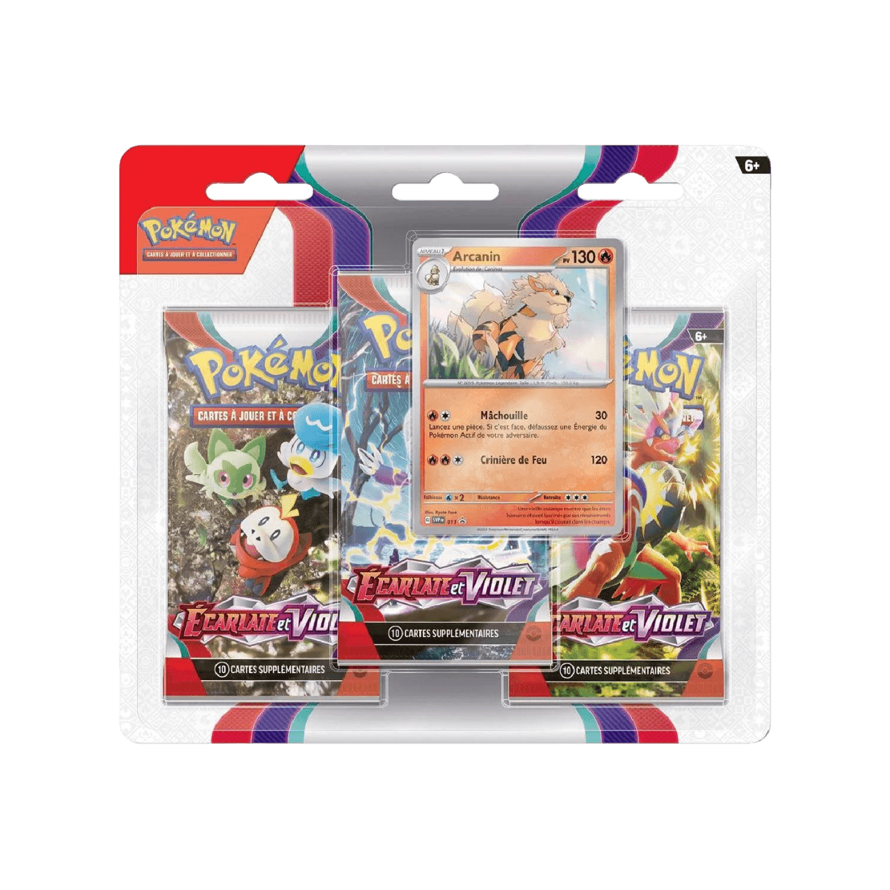 Tri-Pack Ecarlate et Violet