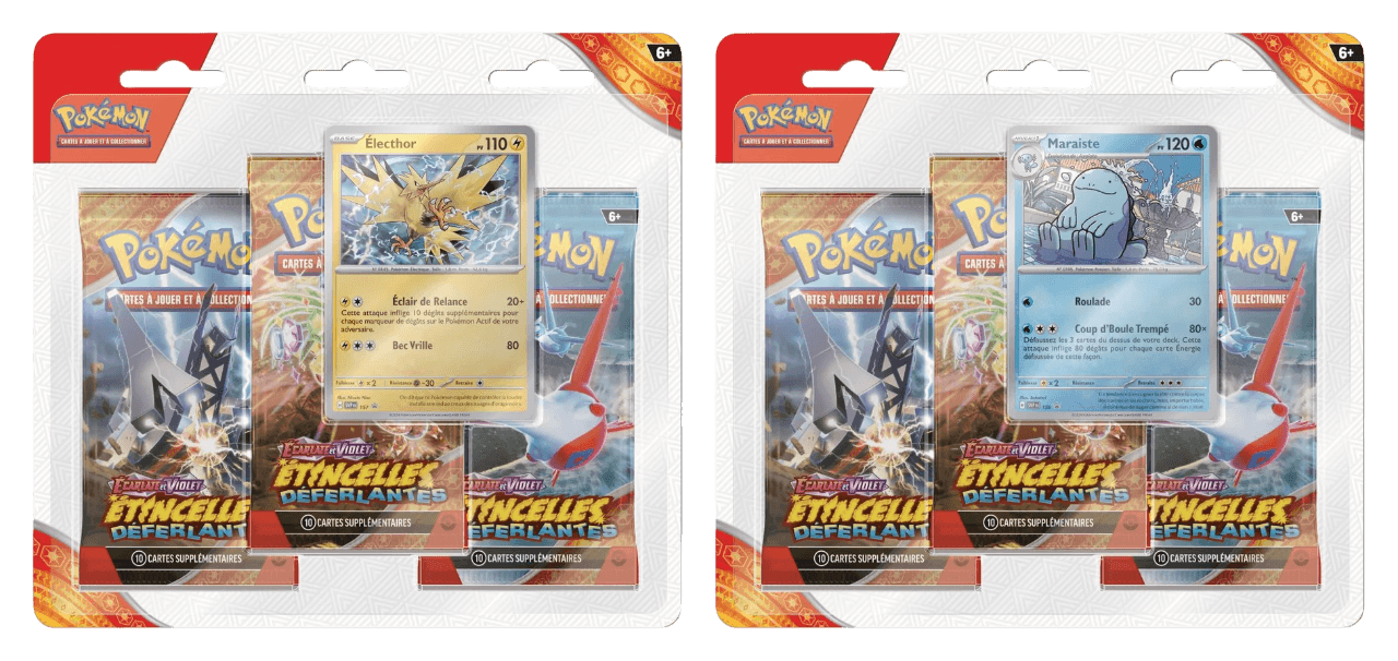 Tri-Pack Etincelles Déferlantes