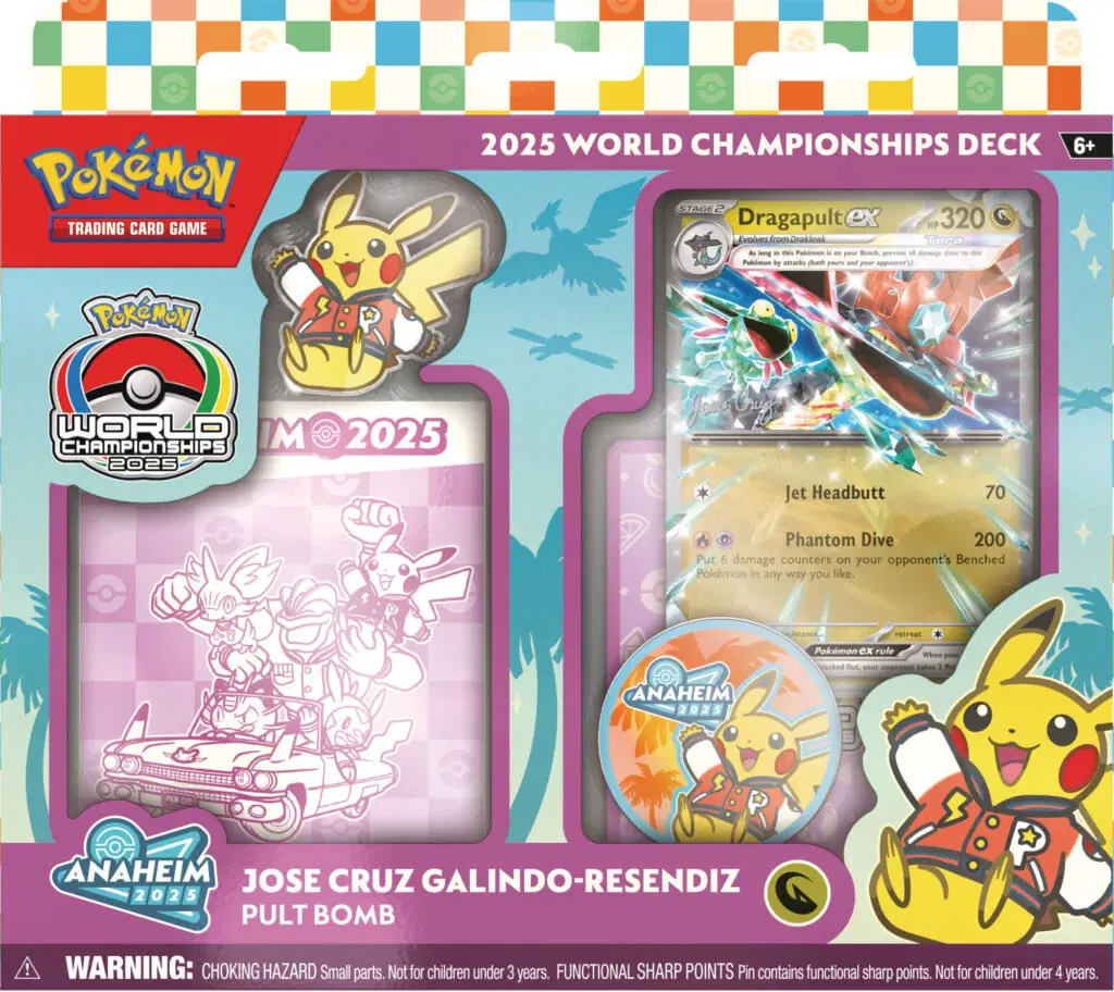 Deck des Championnats du Monde du JCC Pokémon 2025 : 1/4
