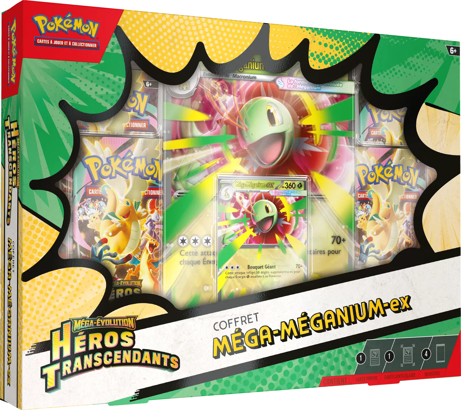 Coffret Méga-Évolution : Héros Transcendants : 1/3