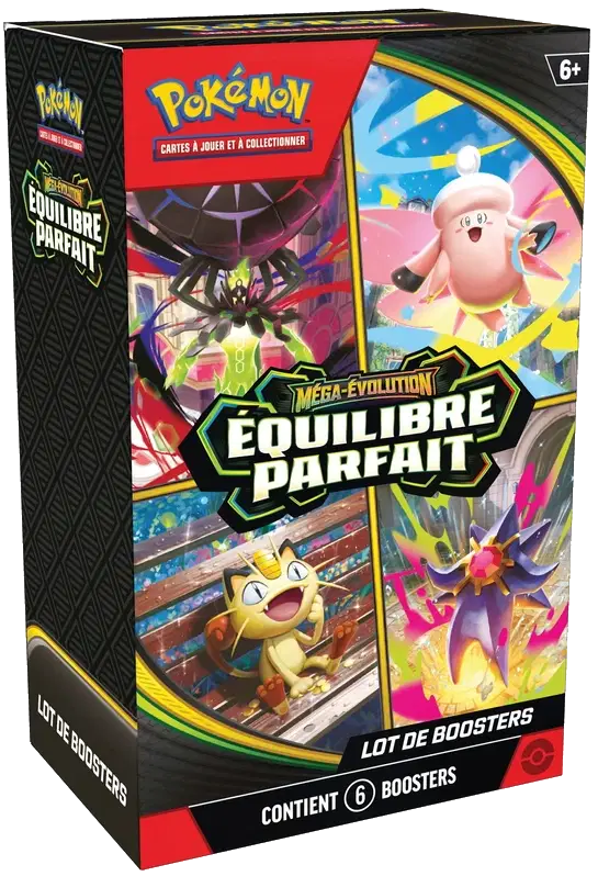 Lot de boosters Méga-Évolution — Équilibre Parfait — 1/1