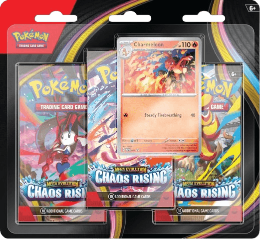 Pack 3 boosters Méga-Évolution — Chaos Ascendant — 1/1