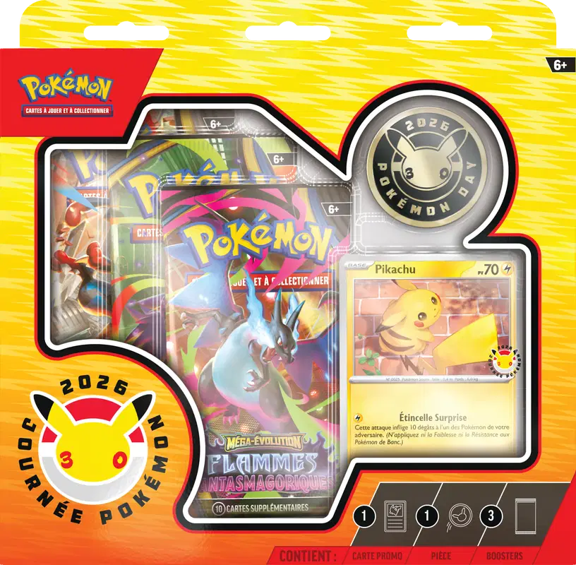 Pack Collection Journée Pokémon 2026 : 1/1
