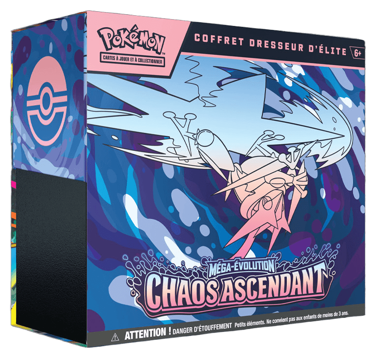 Coffret Dresseur d'Élite Méga-Évolution — Chaos Ascendant — 1/1